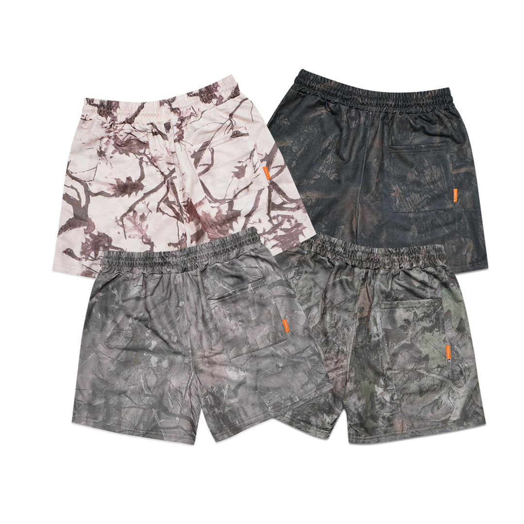 YoungLA Tree Camo Sweat Shorts