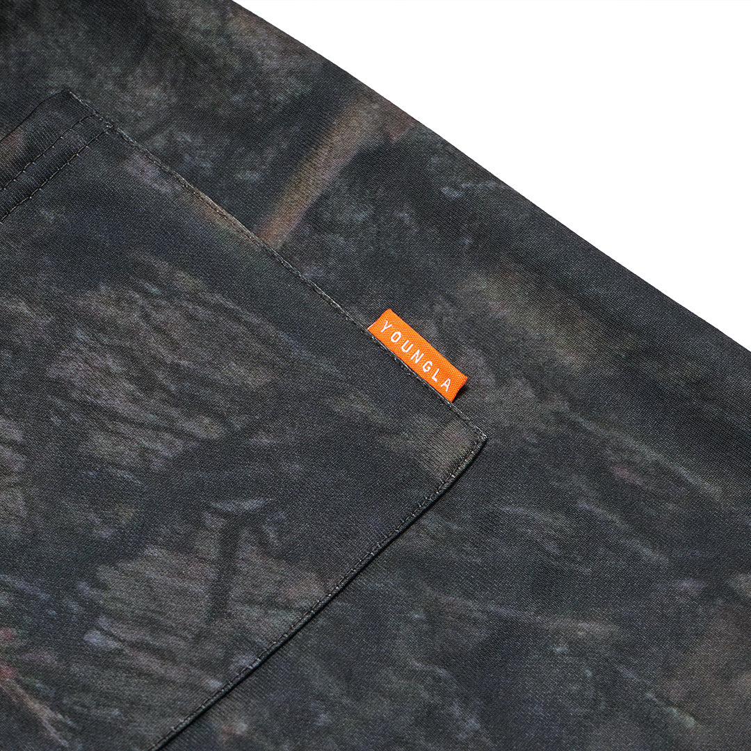 YoungLA Tree Camo Sweat Shorts