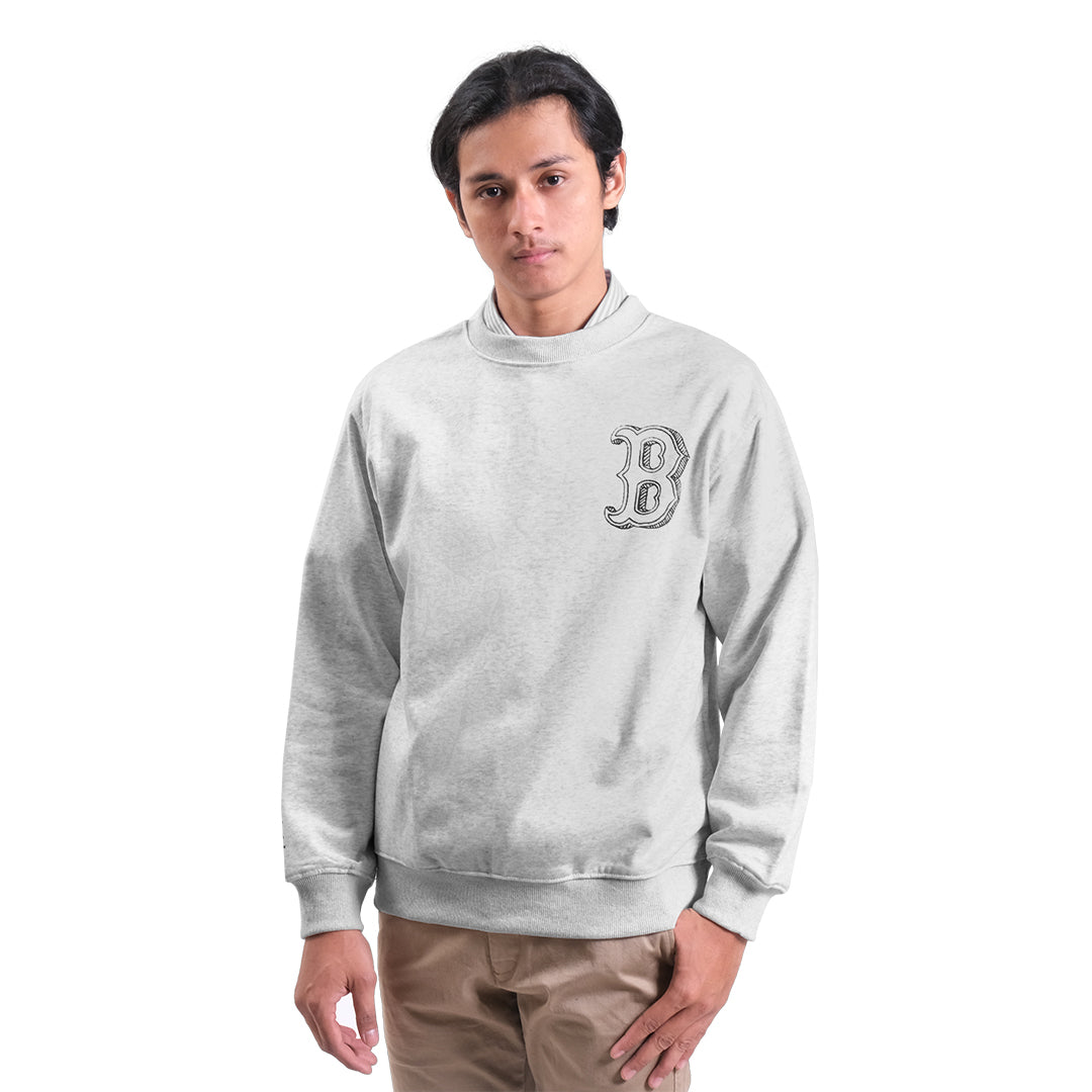 M7B Basic Mega Logo Overfit Sweatshirt