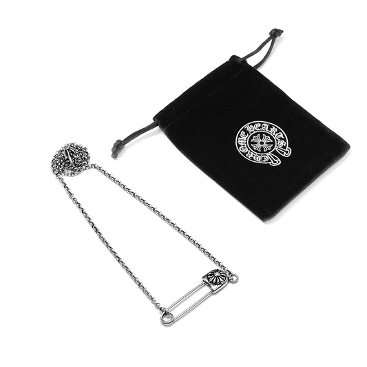 Chrome Hearts Safety Pin Pendant Necklace