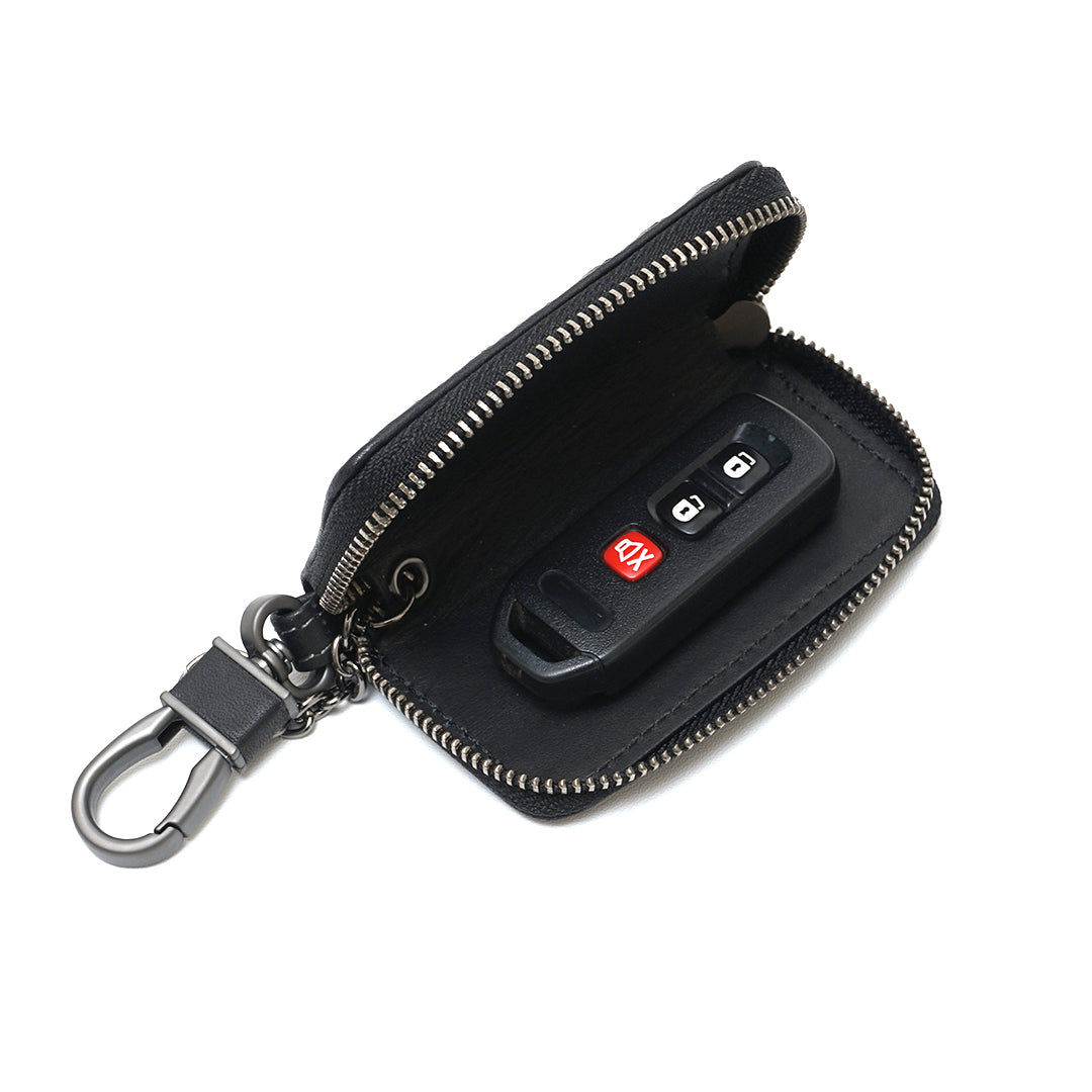FOLX Small Intrecciato Car Key Case