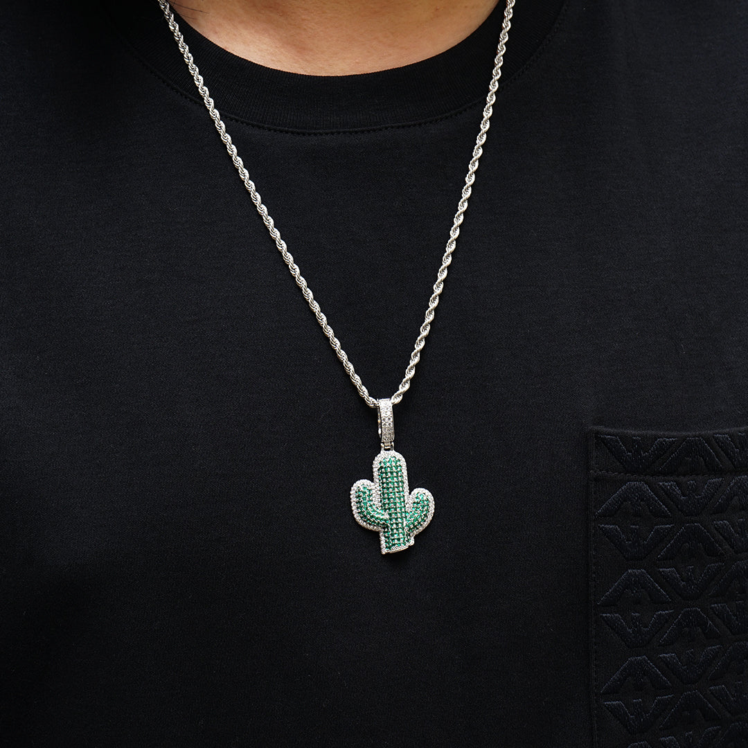 Cactus Jack Diamond Cactus Necklace
