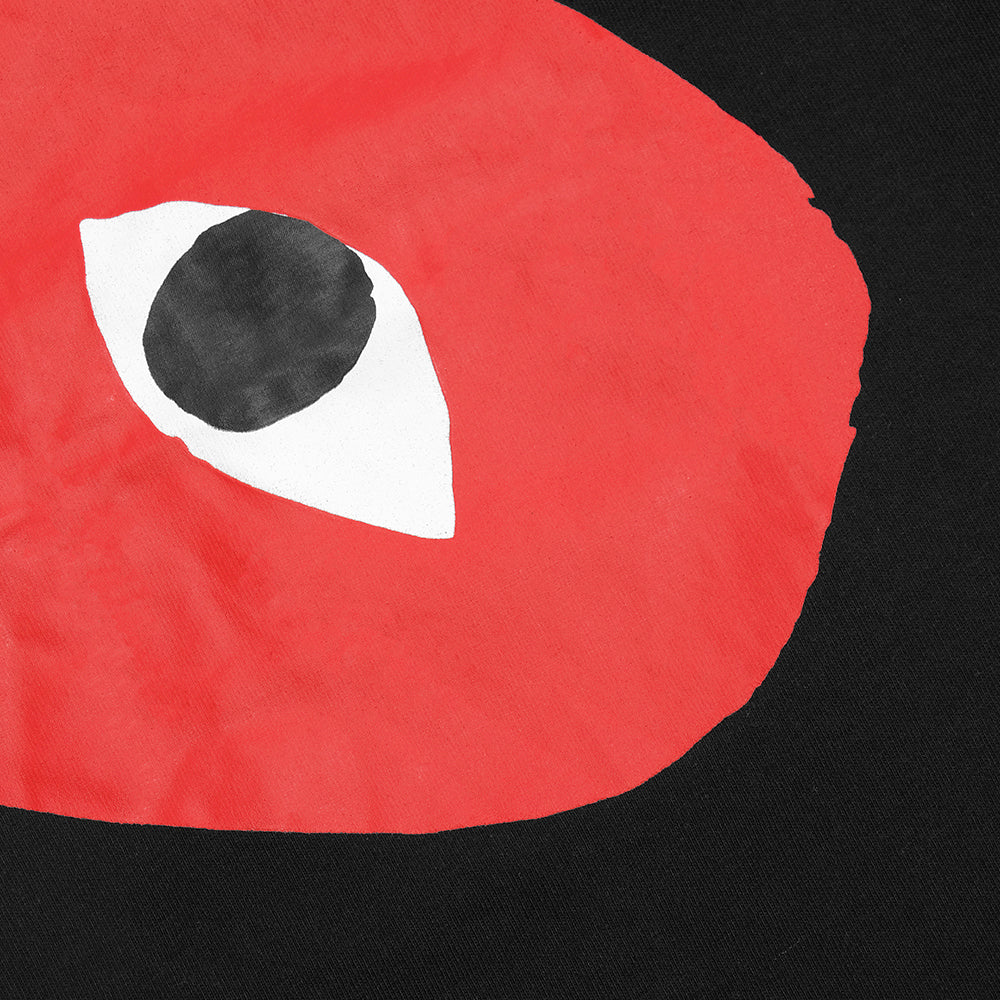 CDG Play Side Heart Long Sleeve T-Shirt