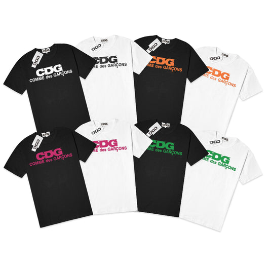 CDG Basic Text Logo T-Shirt