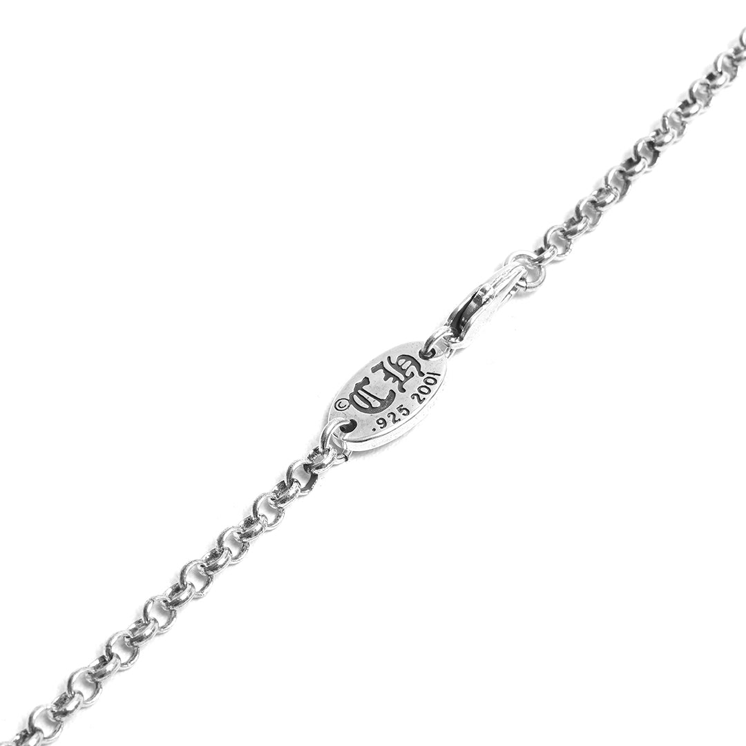 CHR Double Crosses Pendant Necklace