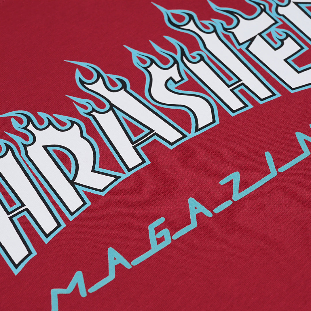 TSR Mint Flame Print T-Shirt