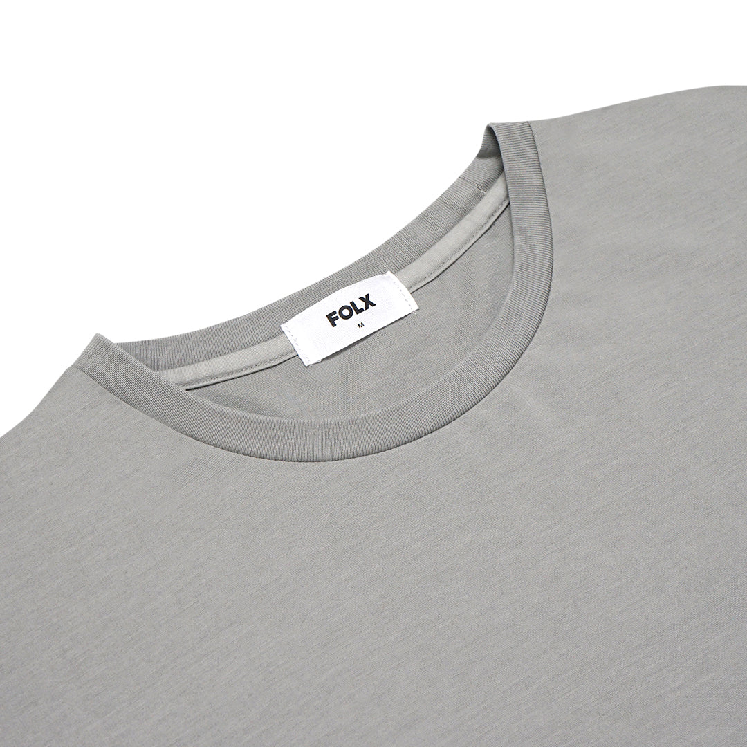 FOLX Oversize Fit Mercerised Cotton T-Shirt