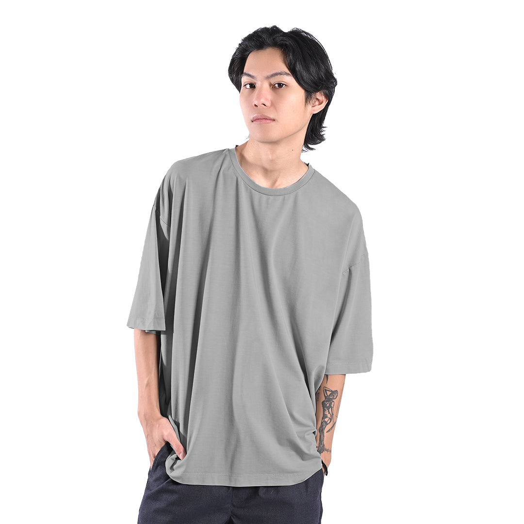 FOLX Oversize Fit Mercerised Cotton T-Shirt