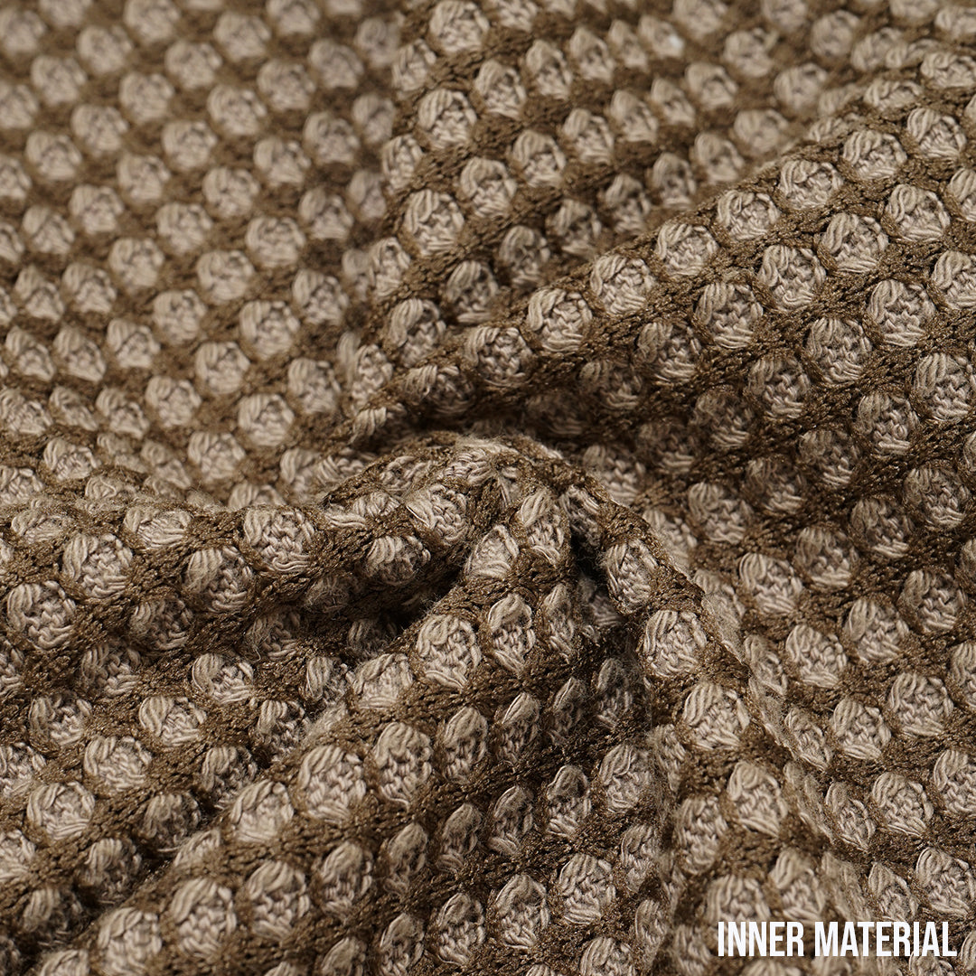 FOLX 3D Square Knit Square Crewneck Sweatshirt