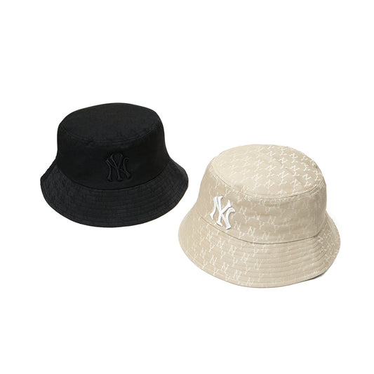 M7B Jacquard Tonal Monogram Bucket Hat