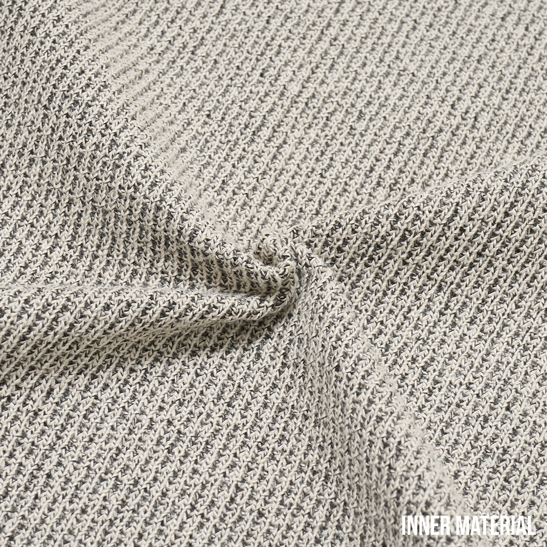 FOLX Round Neck Knit Raglan Sweater