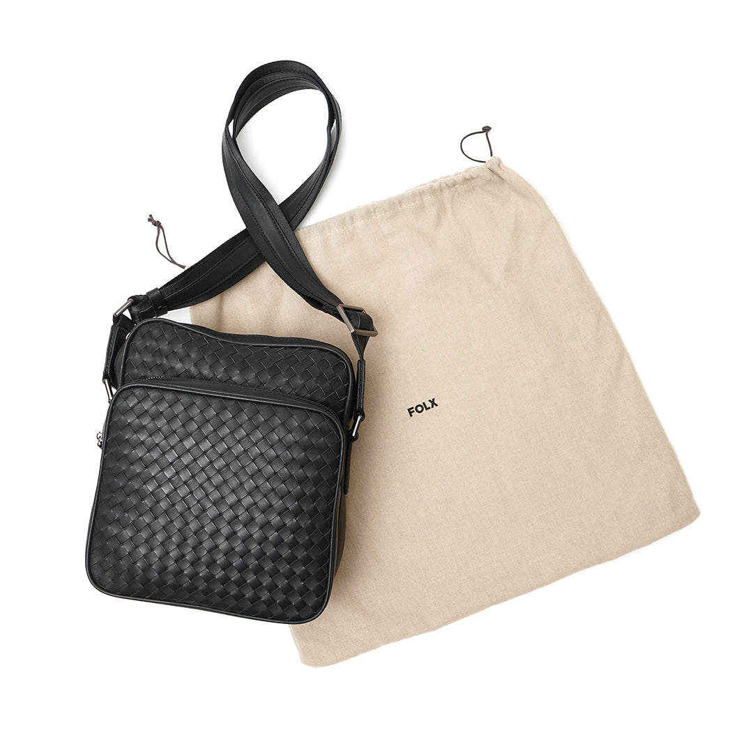 FOLX Intrecciato Reporter Bag