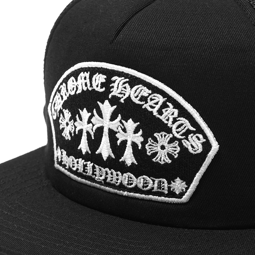 Chrome Hearts Logo Trucker Cap