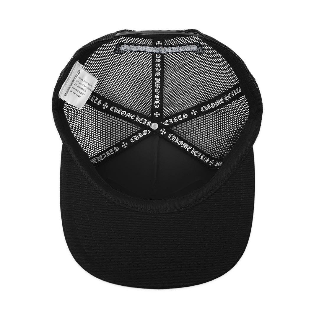 Chrome Hearts Logo Trucker Cap