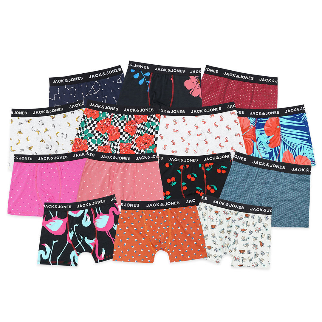 Jack & Jones Mixed Pattern Boxer Briefs