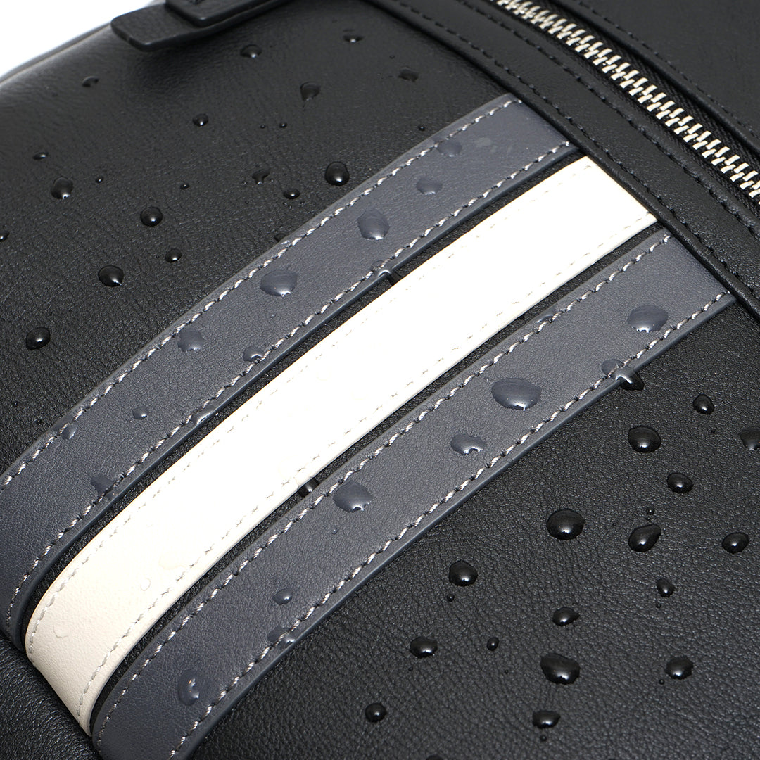 FOLX Ribbon Leather Backpack