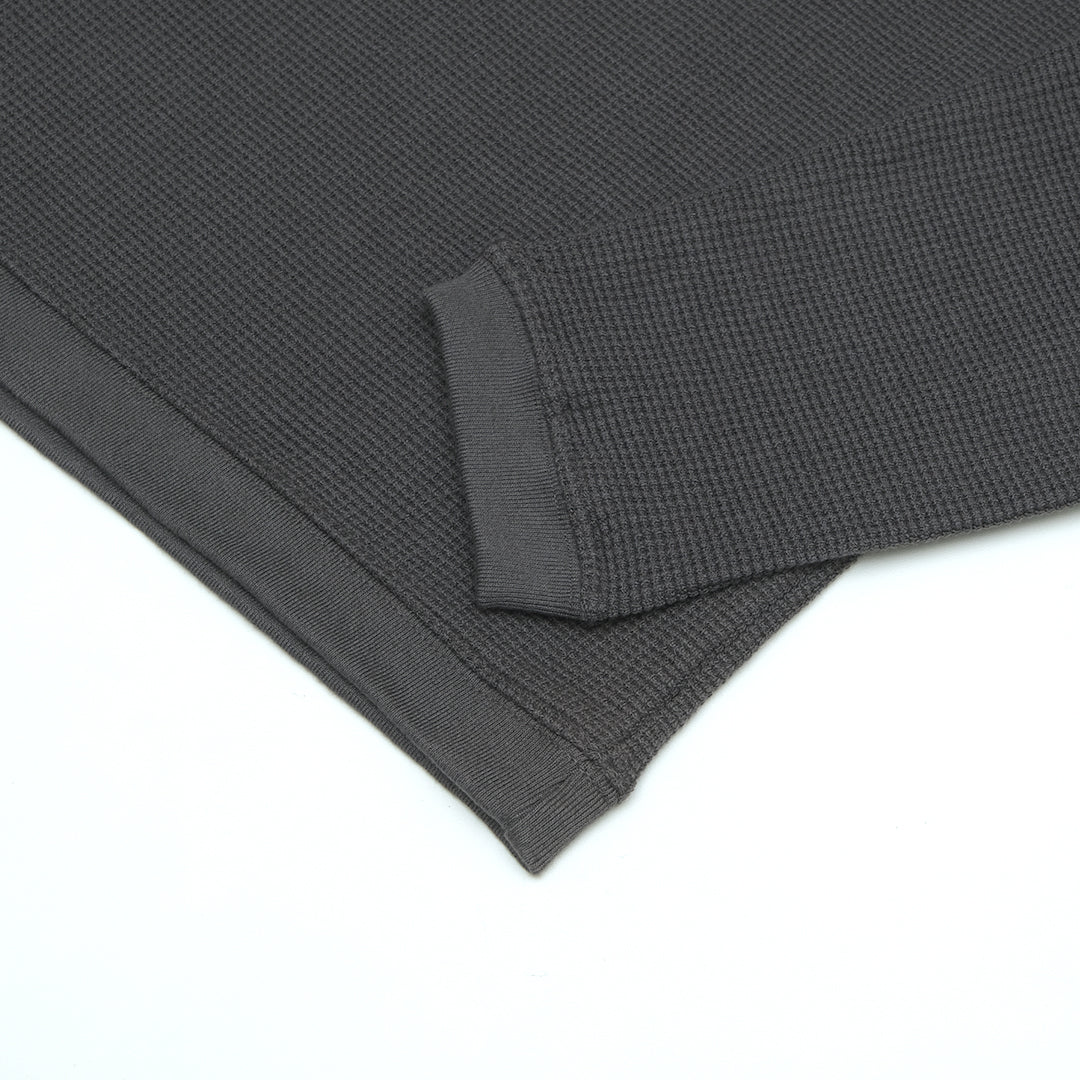 FOLX Bottom Rib Waffle Long Sleeve T-Shirt