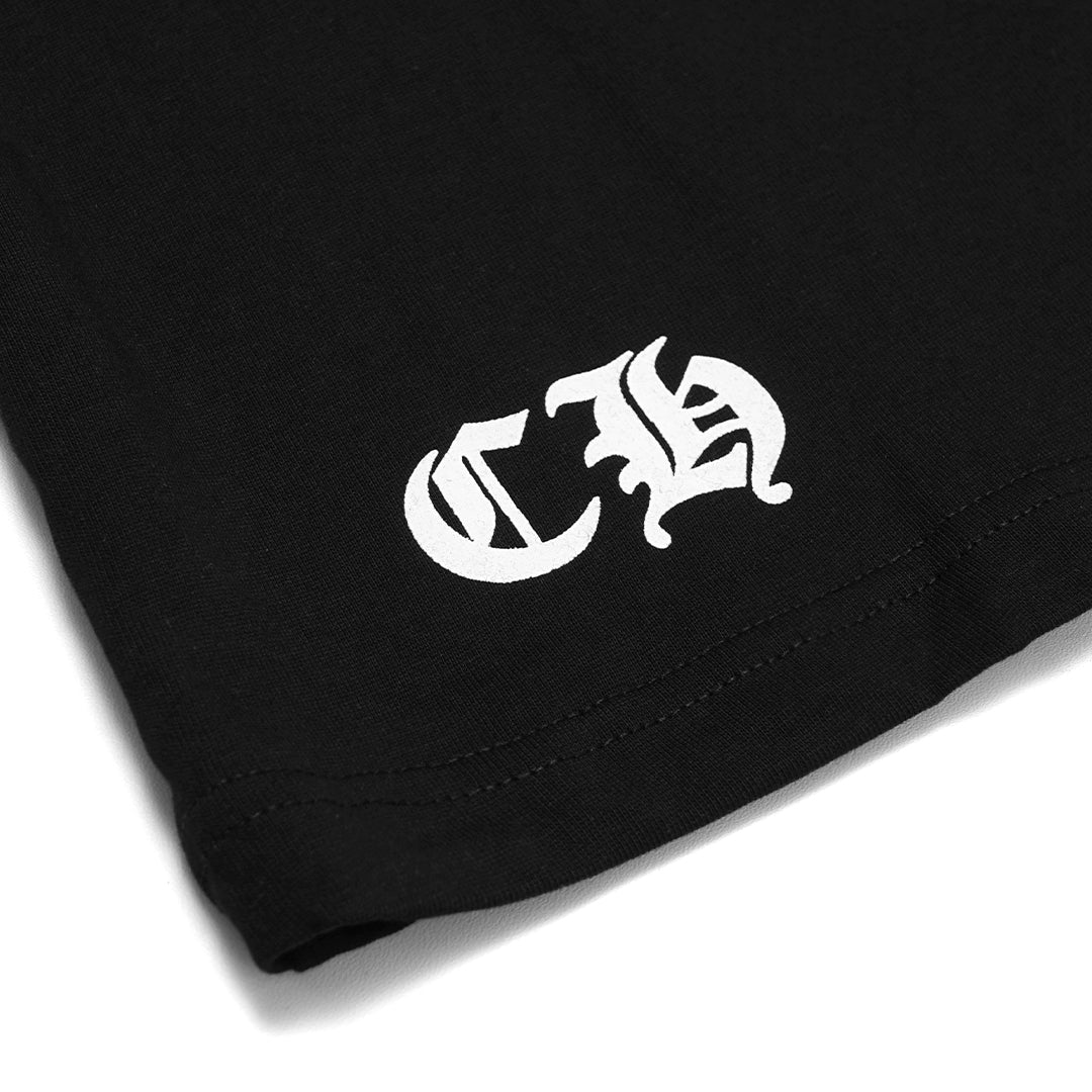 Chrome Hearts Red Outline Horseshoe T-Shirt