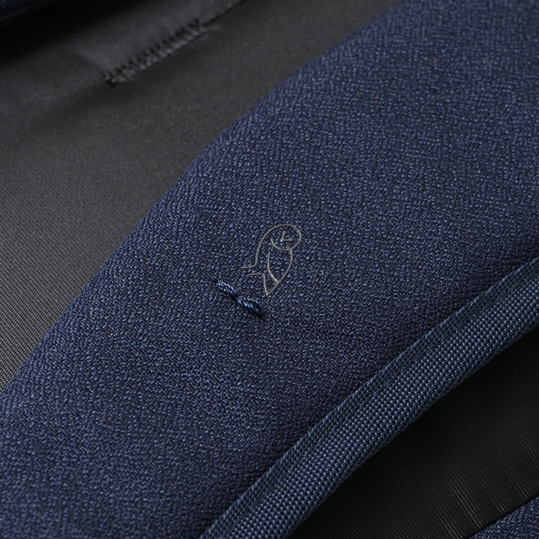 BLRY Logo Via Solid Backpack