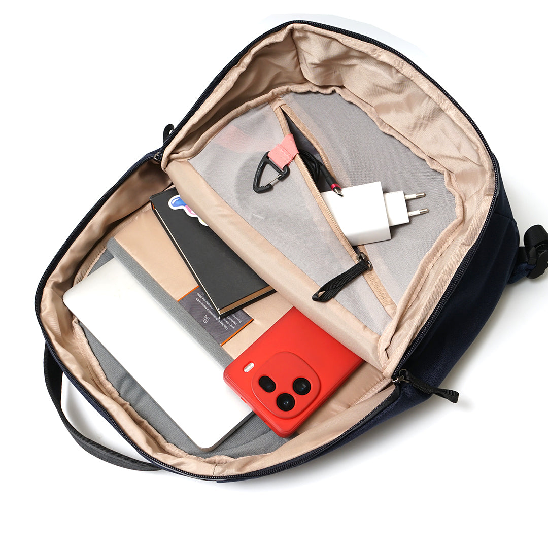 BLRY Logo Via Solid Backpack