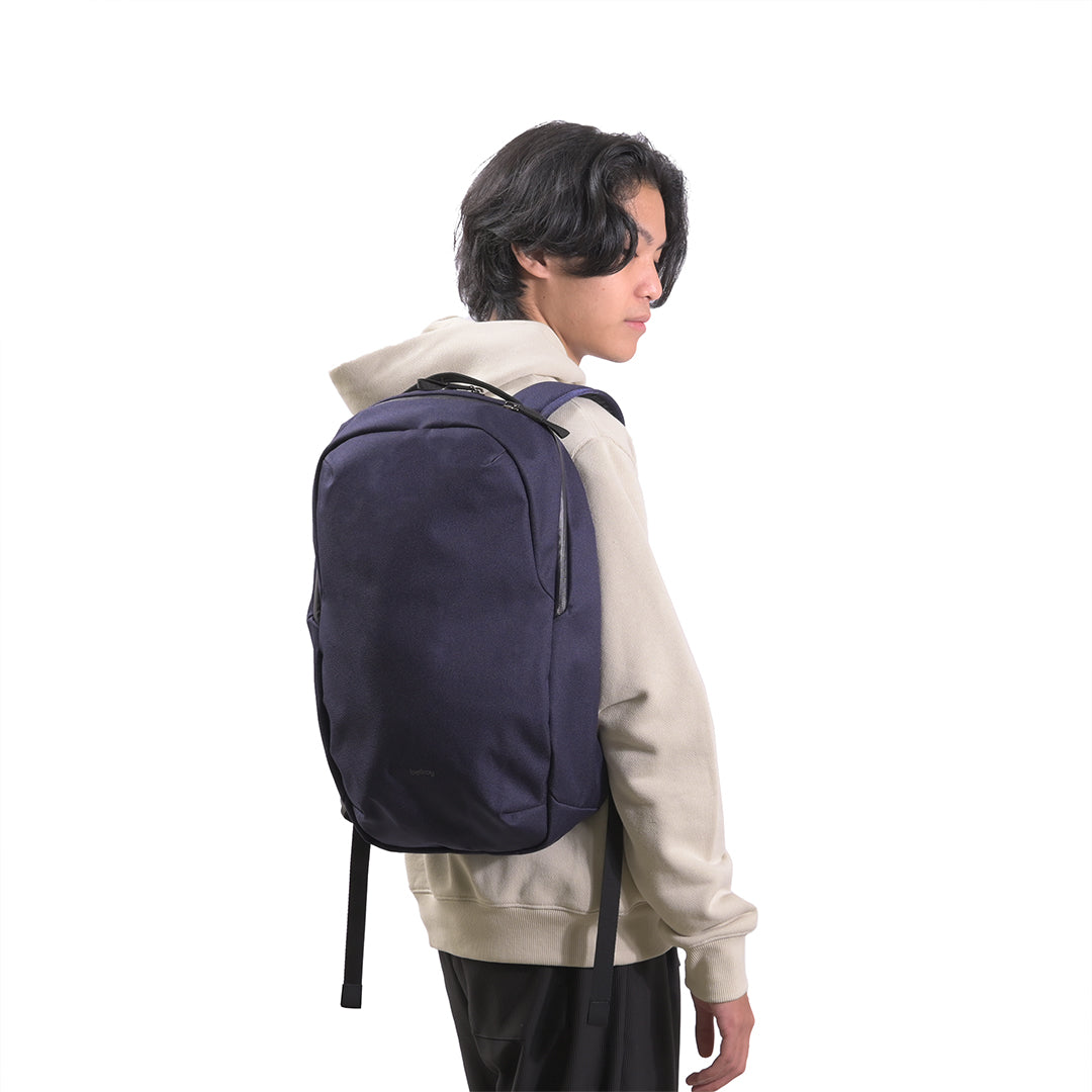 BLRY Logo Via Solid Backpack