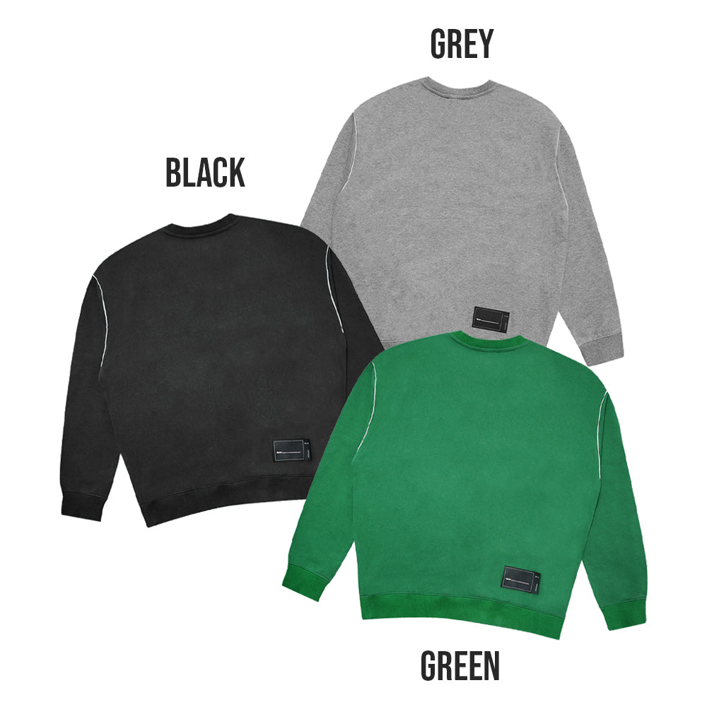 We11done Reflective Logo Sweatshirt