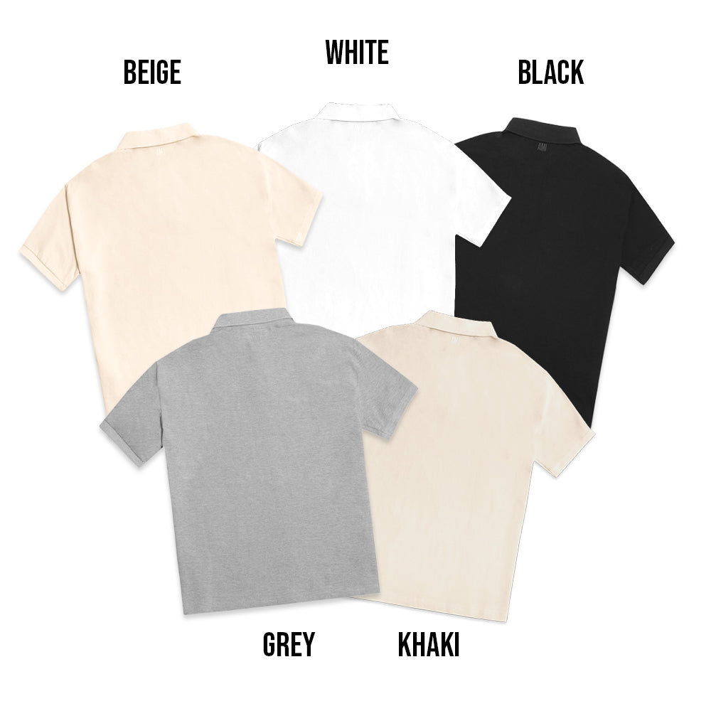4M1 Tonal Logo Polo Shirt