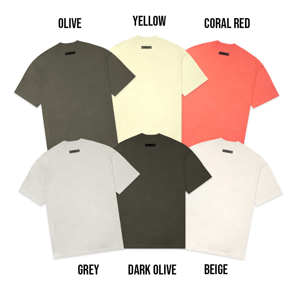 FOG Essentials Big Solid Velvet Text T-Shirt