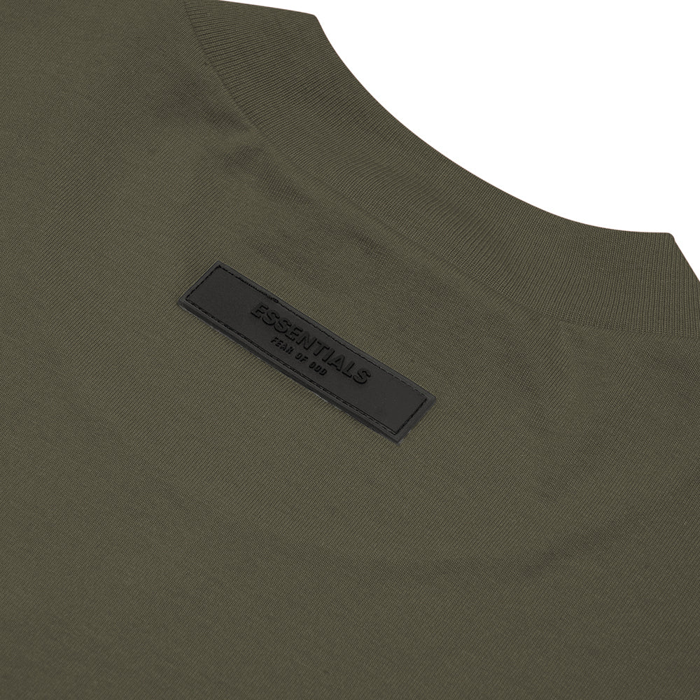 FOG Essentials Big Solid Velvet Text T-Shirt