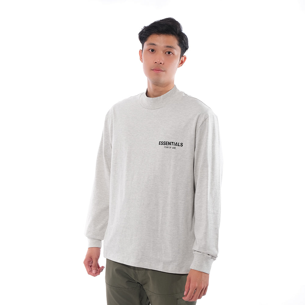 FOG Essentials Velvet Text Long Sleeve T-Shirt