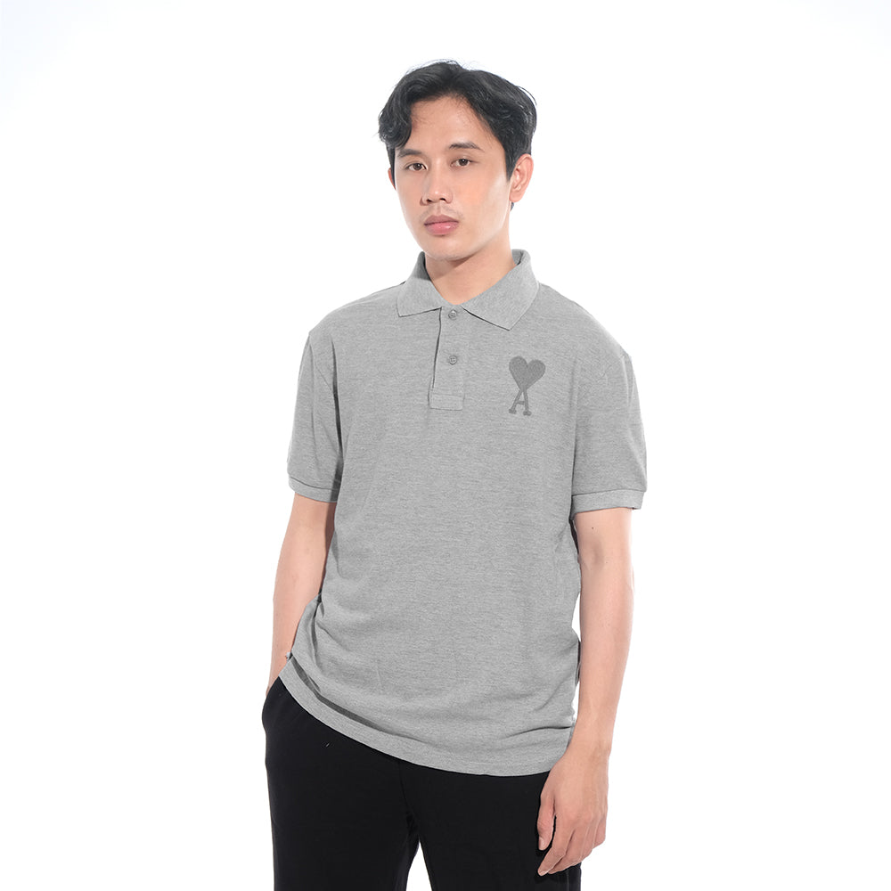 4M1 Tonal Logo Polo Shirt