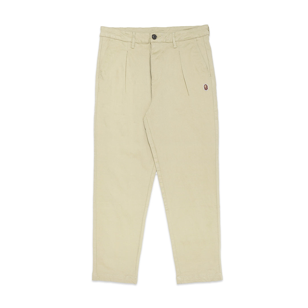 BAPE Ape Head One Point 2Tuck Chino Pants
