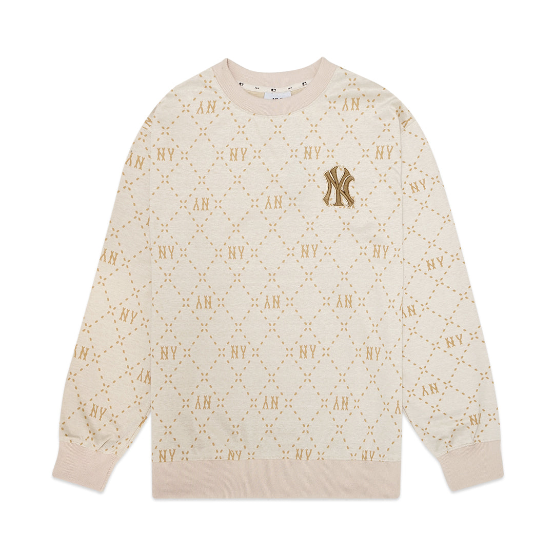 M7B Diamond Monogram Jacquard Sweatshirt