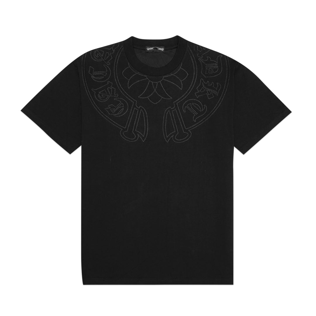 CHR Shoulder Horseshoe Embroidery T-Shirt