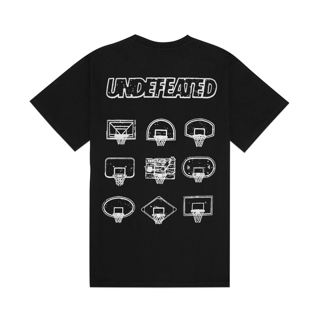 Undefeated Retro Basketball Ring T-Shirt