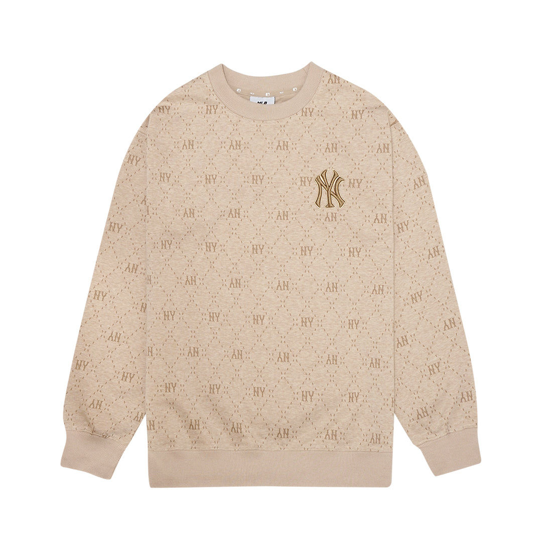 M7B Diamond Monogram Jacquard Sweatshirt