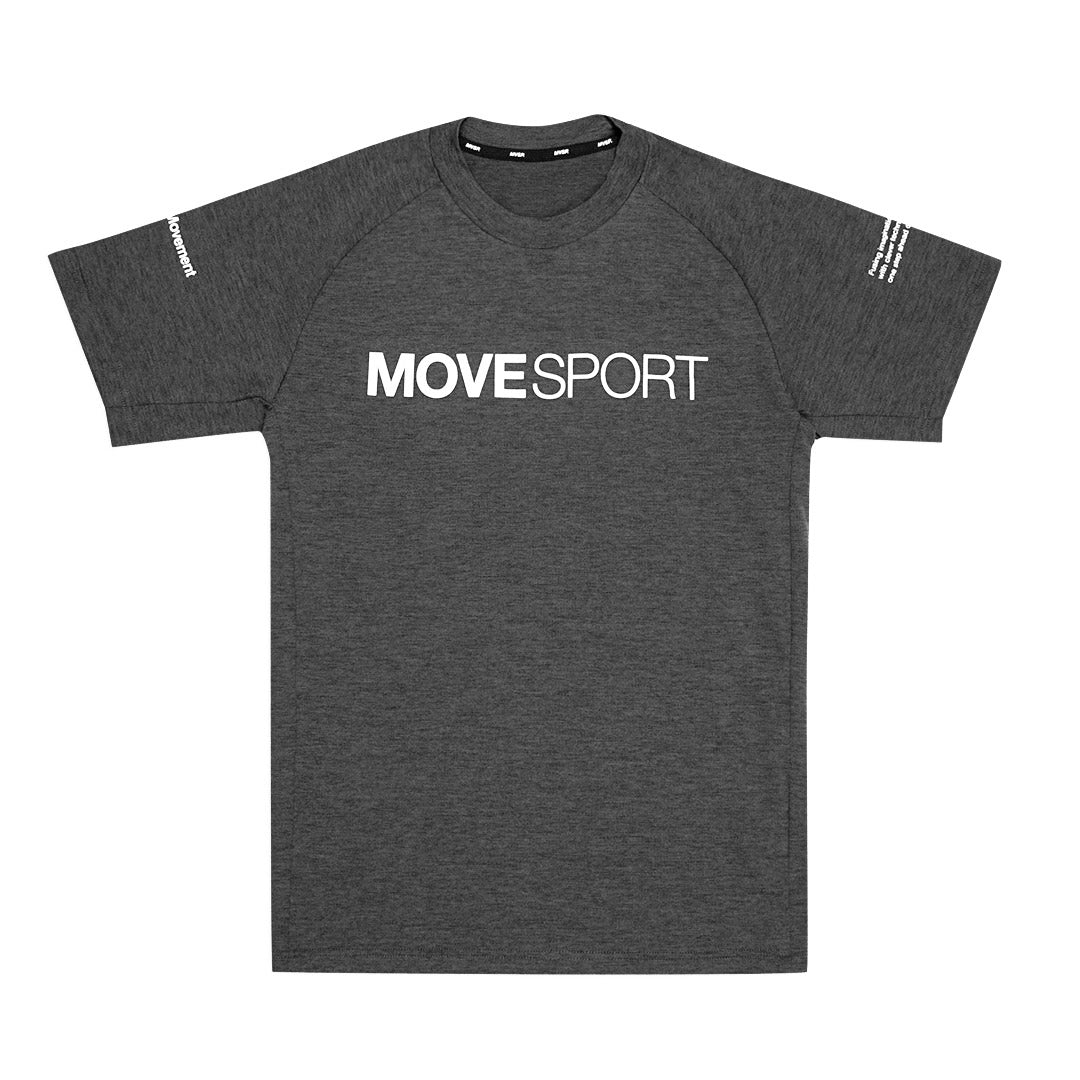 DCT Movesport White Logo Performance T-Shirt