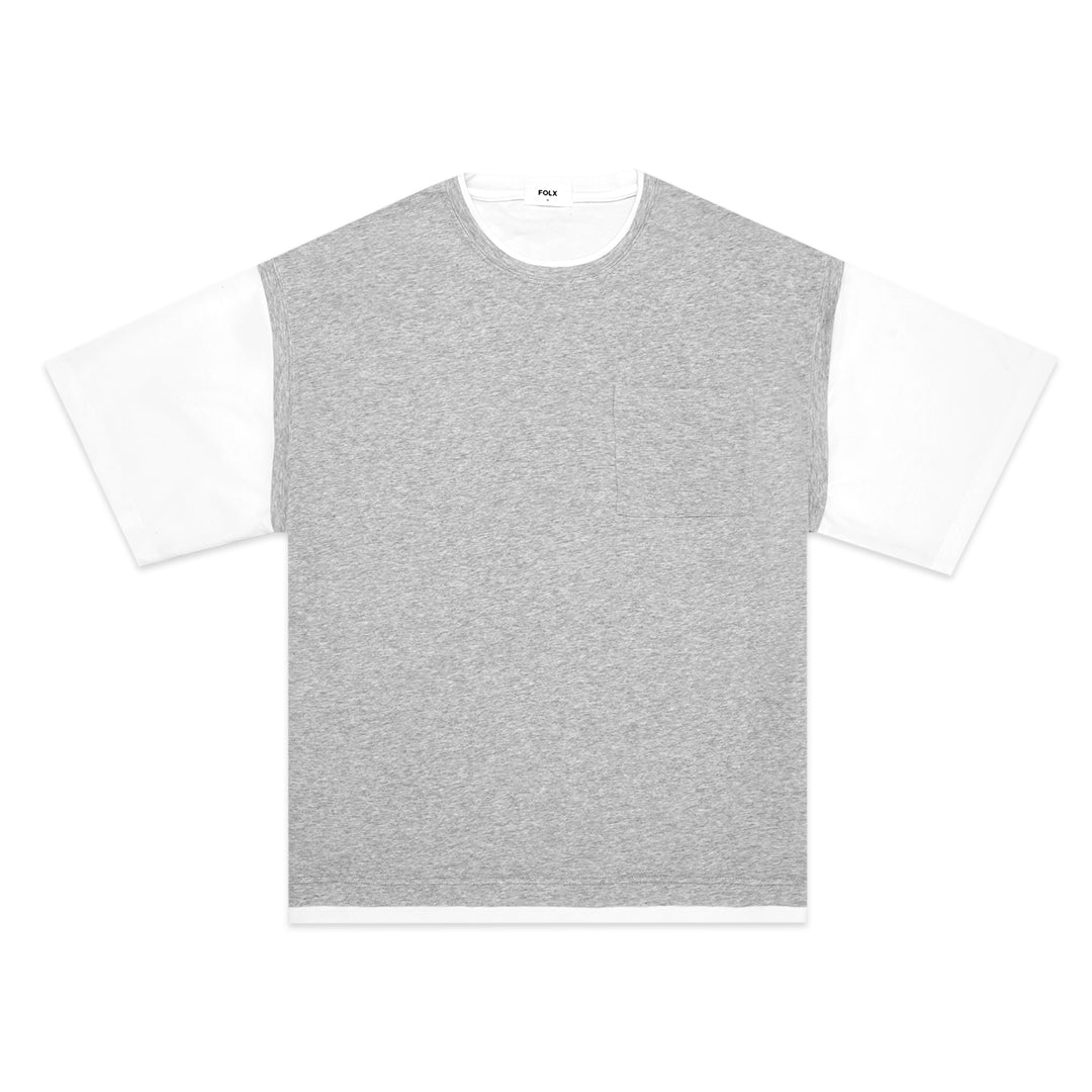 FOLX Faux Layered Pocket T-Shirt