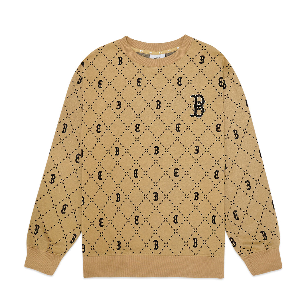 M7B Diamond Monogram Jacquard Sweatshirt