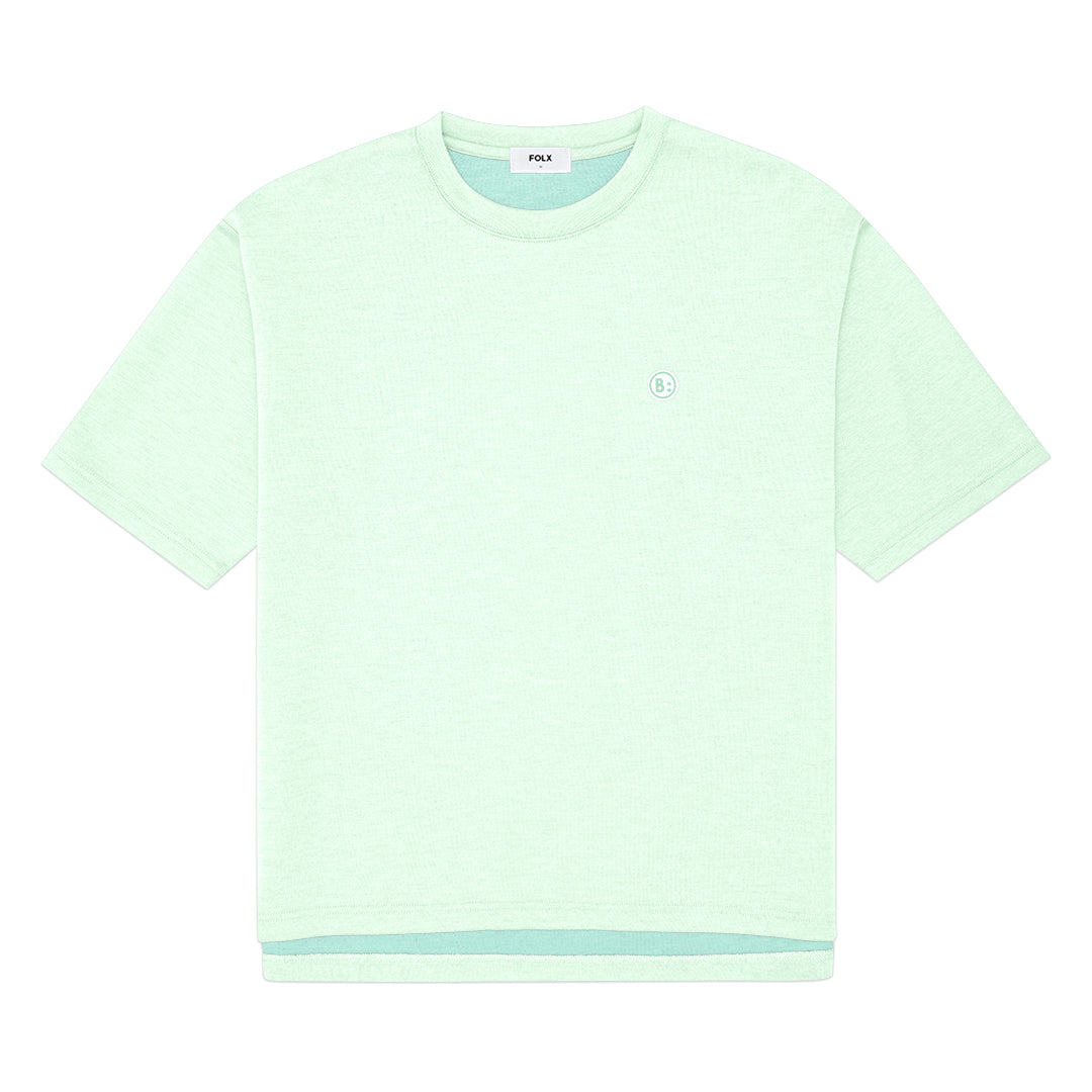 FOLX Circle Patch Double Knit T-Shirt