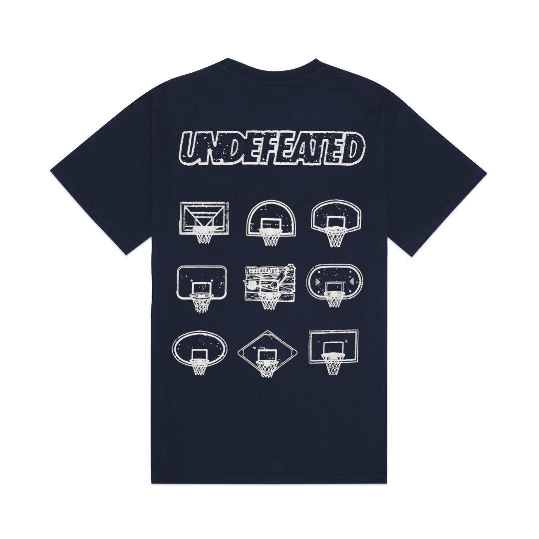 Undefeated Retro Basketball Ring T-Shirt