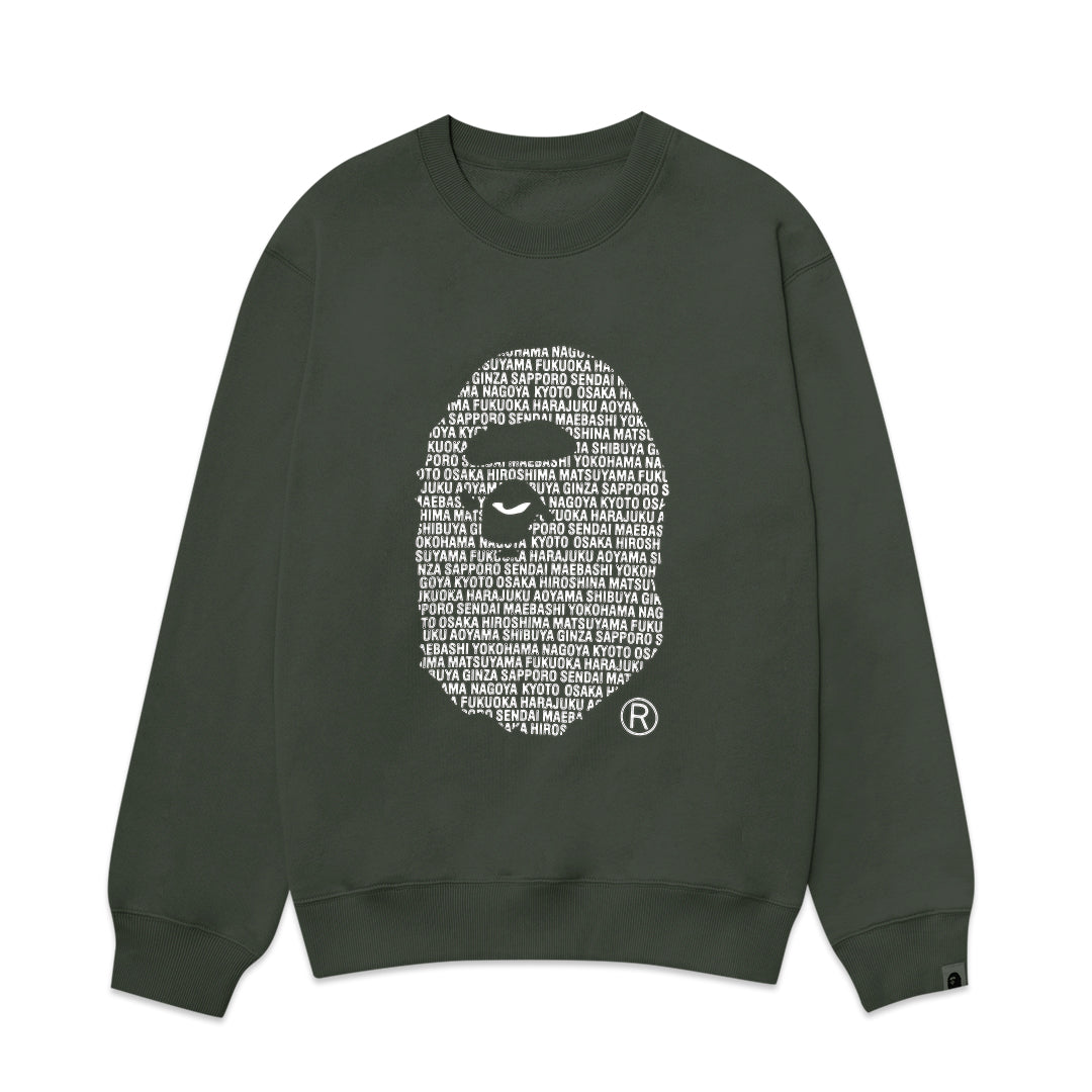 BAPE Japan Ape Head Sweatshirt