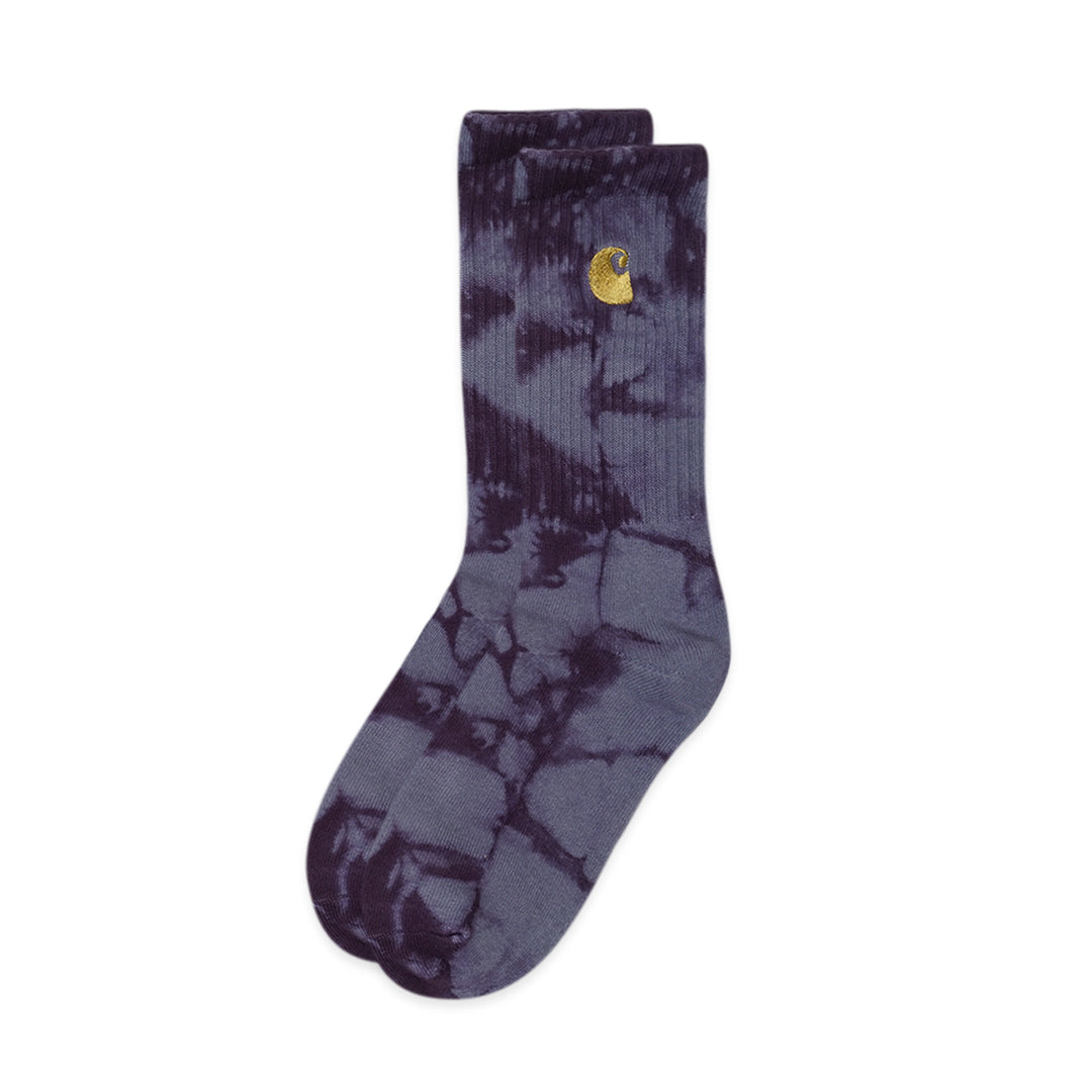 CHT Golden Logo Tie-Dye Crew Socks
