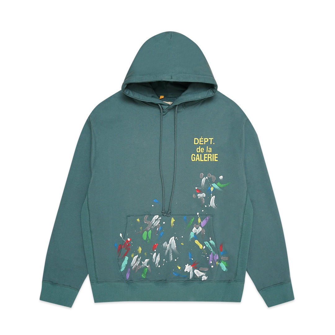 Gallery Dept Paint Splatter Hoodie
