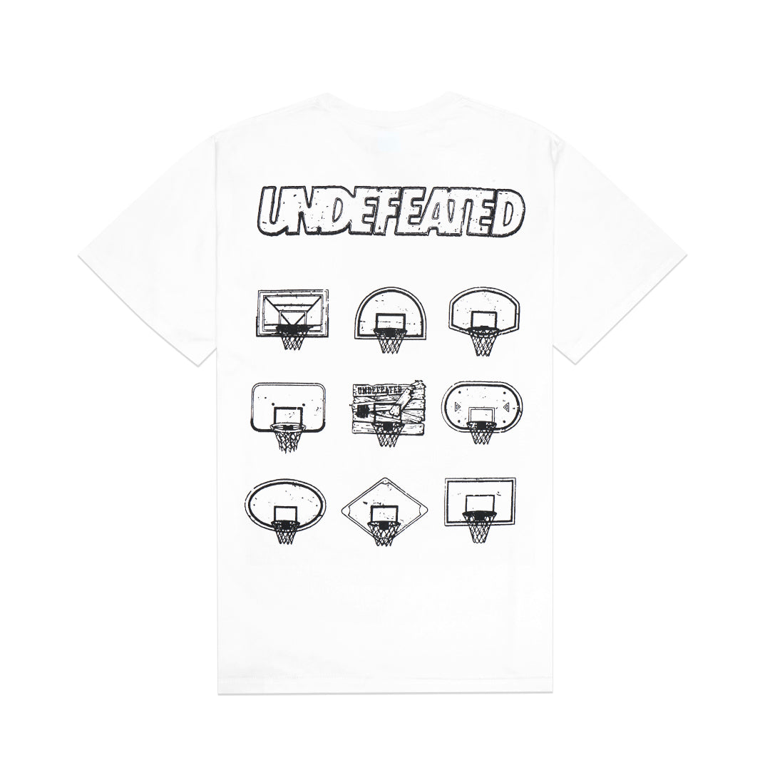 Undefeated Retro Basketball Ring T-Shirt