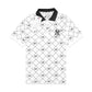 M7B Diamond Monogram Pique Polo Shirt