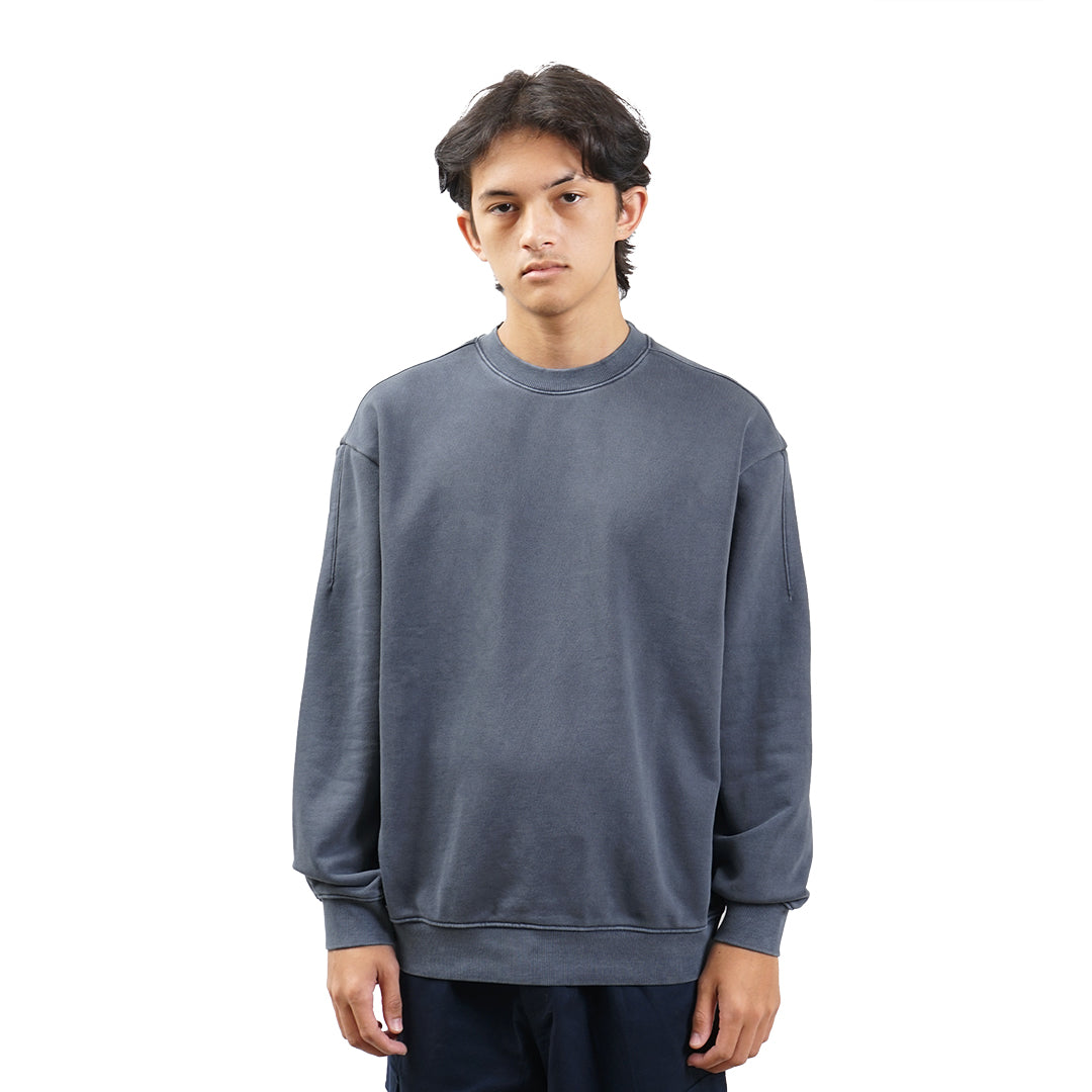 FOLX Washed Terry Crewneck Sweatshirt