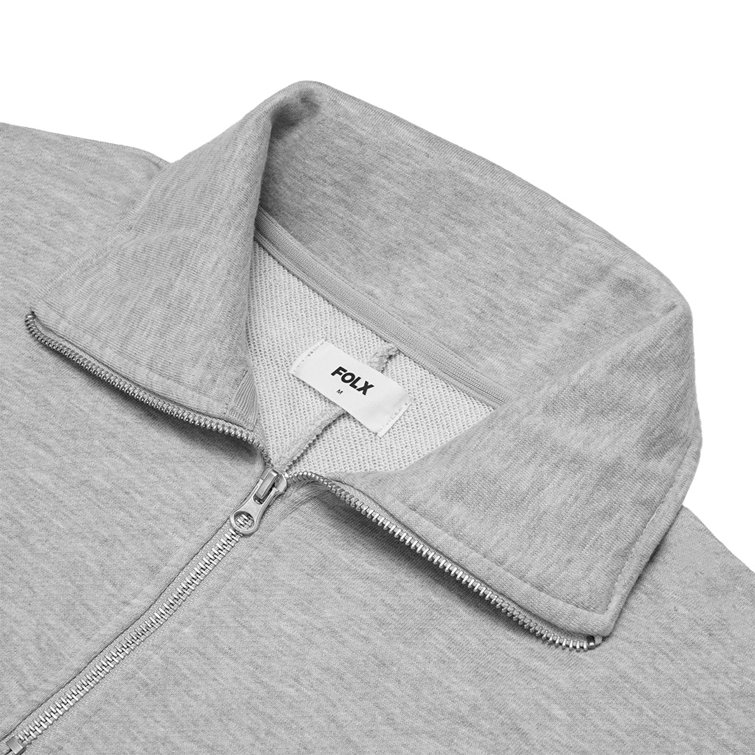 FOLX Oversize Half Zip Short Sleeve Jacket