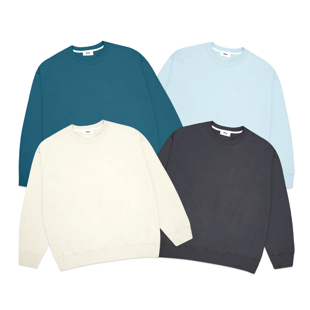 FOLX GW Arm Embroidery Sweatshirt