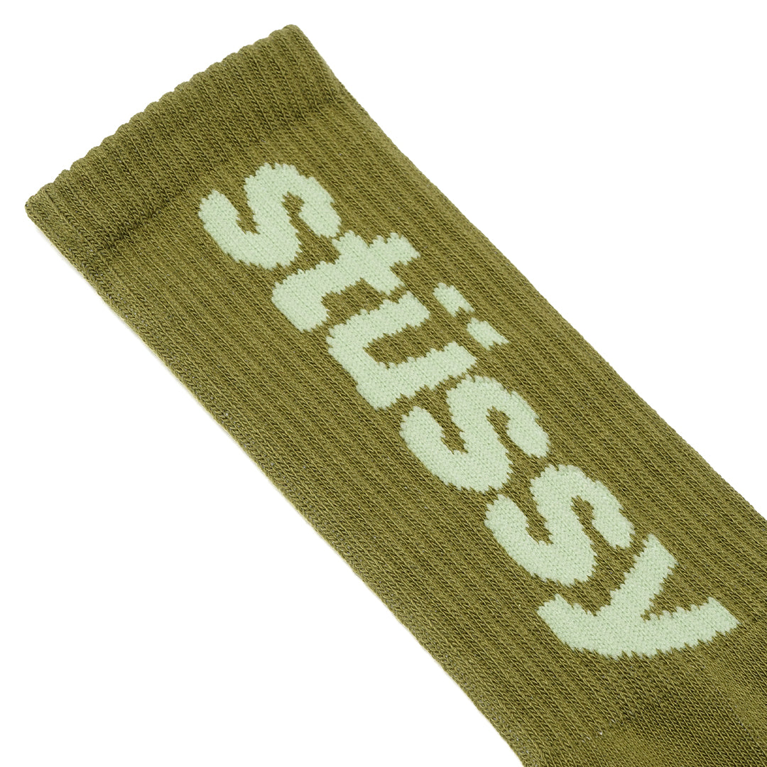 Stussy Helvetica Crew Socks